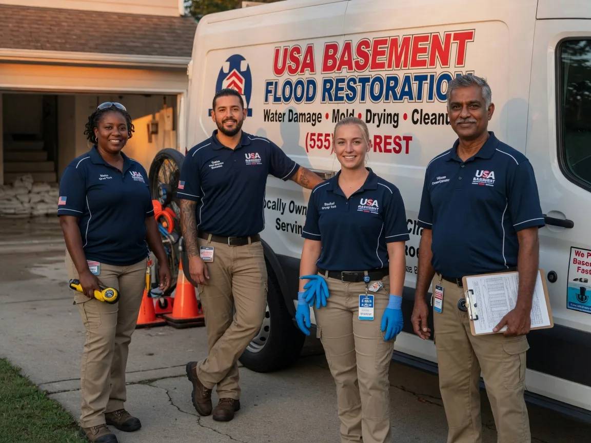 Basement Flood Cleanup company in Kents Hill, ME